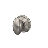 Schlage Siena Aged Bronze Passage Hall/Closet Door Knob with Wakefield Trim