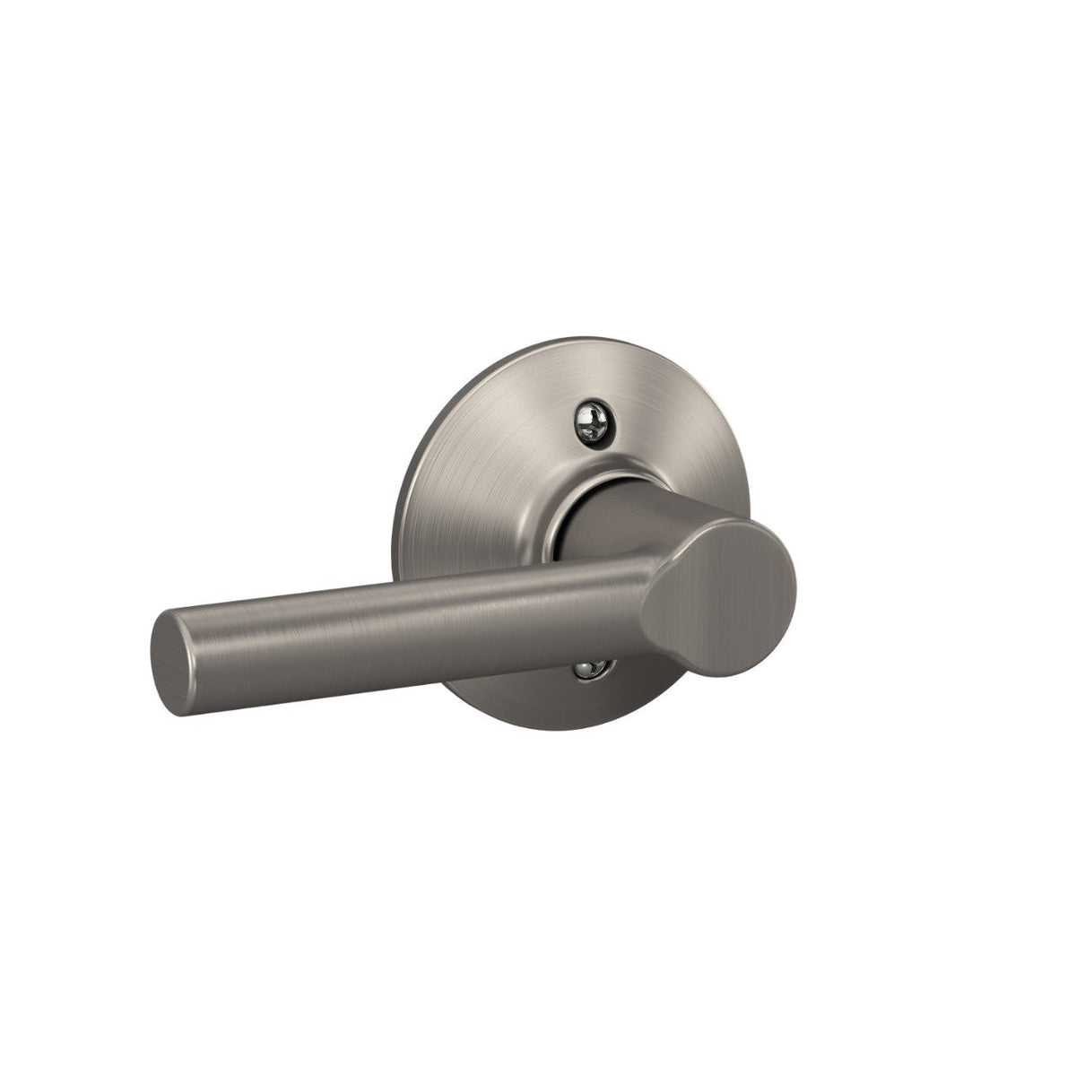Schlage Broadway Satin Nickel Dummy Door Lever, Non-Turning