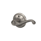 Schlage Flair Satin Nickel Dummy Lever – Right Handed (F170FLAFFF)
