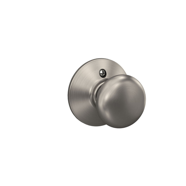 Schlage Plymouth Bright Brass Dummy Door Knob