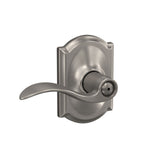 Schlage Accent Aged Bronze Privacy Bed/Bath Door Lever