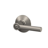 Schlage Broadway Satin Nickel Privacy Bed/Bath Door Lever, F40BRWFFF