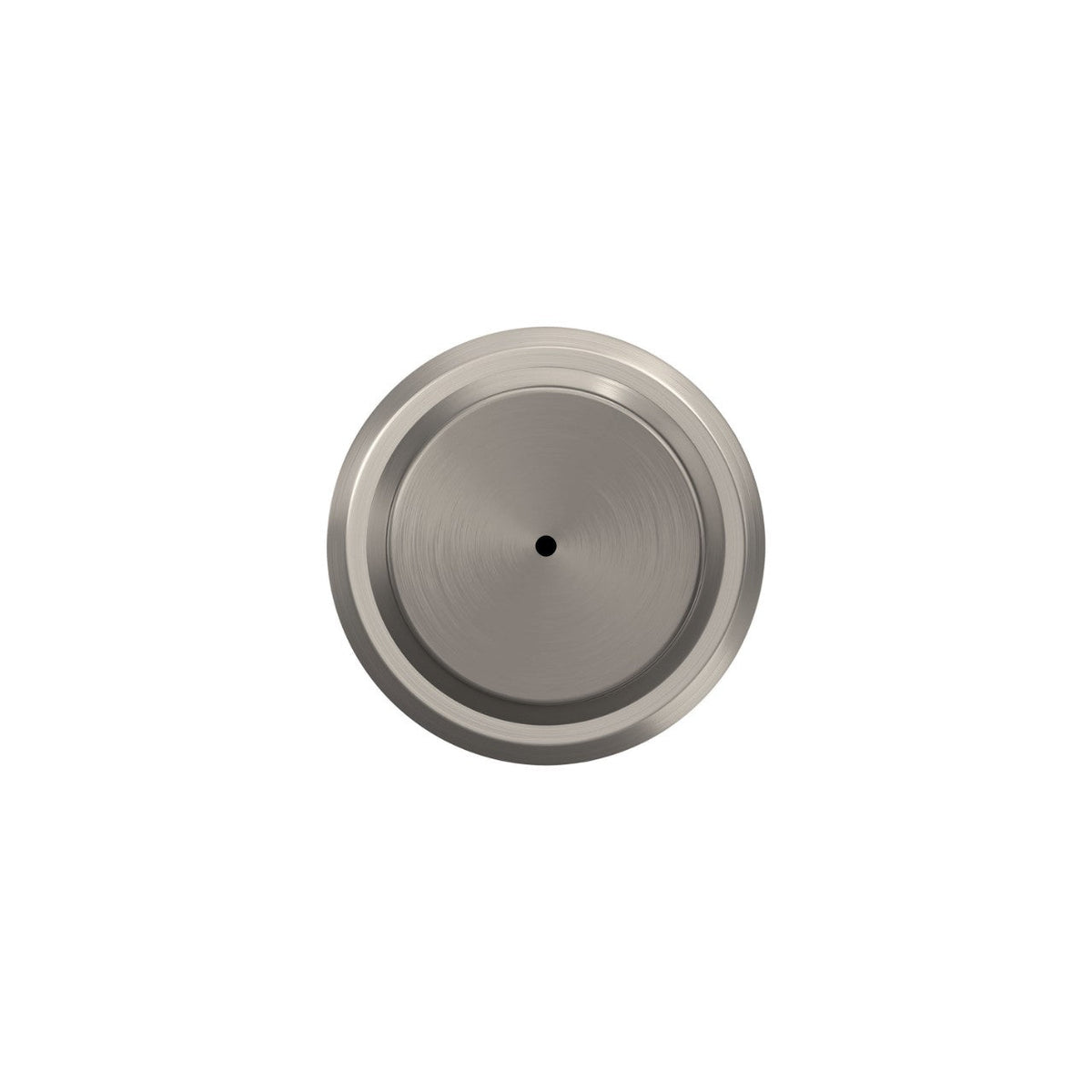 Schlage Bowery Matte Black Privacy Bed/Bath Door Knob with Greyson Trim