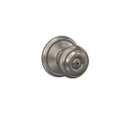 Schlage Georgian Aged Bronze Privacy Knob – Right or Left Handed