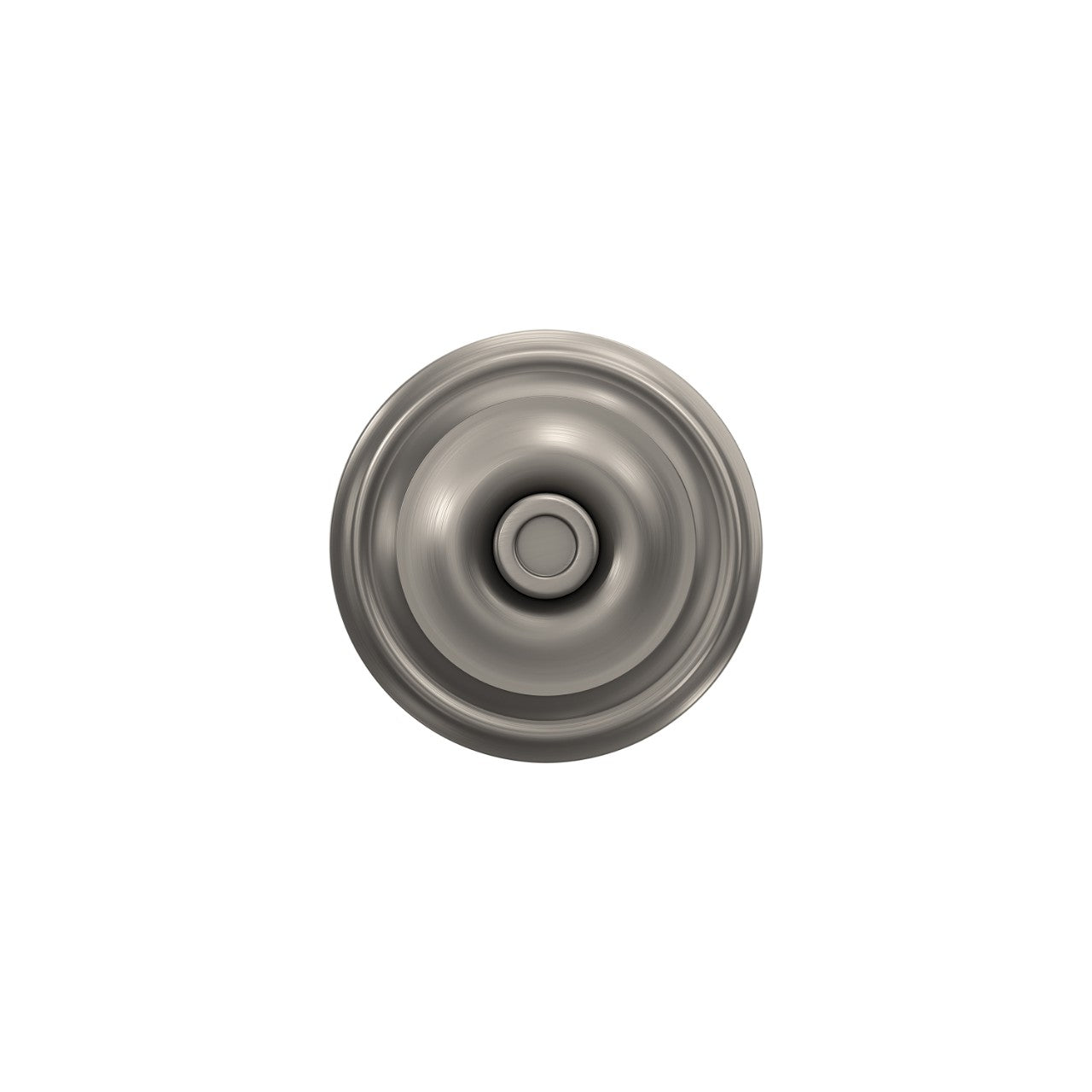 Schlage Georgian Privacy Door Knob, Satin Nickel, ANSI/BHMA Grade 2, Fits 1-3/8 in. to 1-3/4 in. Doors