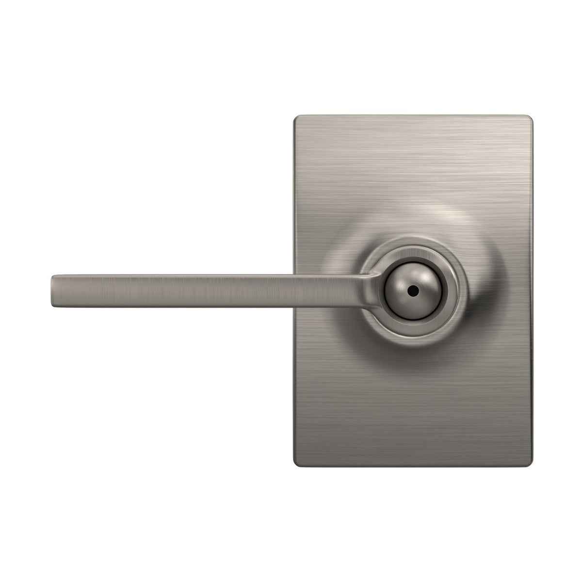 Schlage Latitude Aged Bronze Privacy Bed/Bath Door Lever with Century Trim