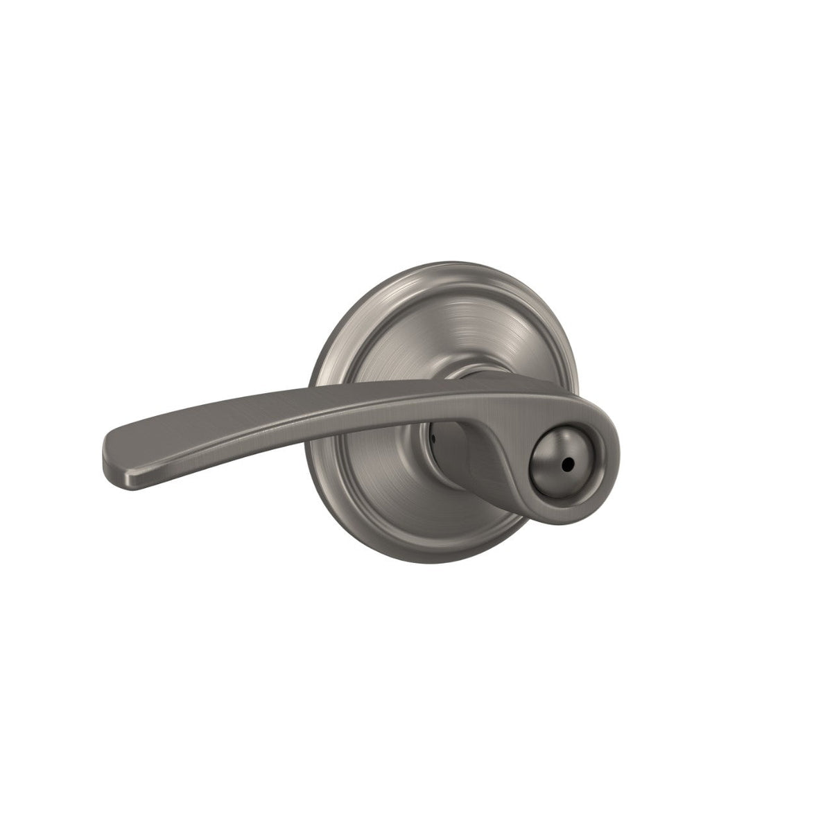 Schlage Merano Satin Nickel Privacy Bed/Bath Door Lever