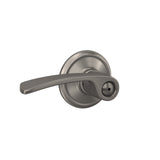 Schlage Merano Satin Nickel Privacy Bed/Bath Door Lever