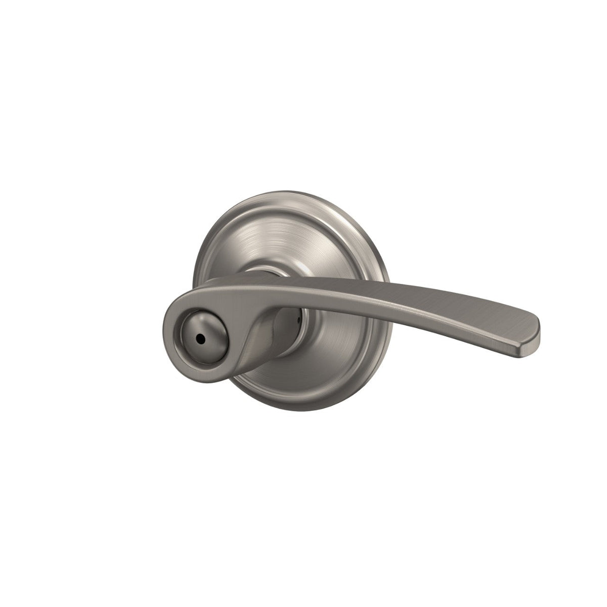 Schlage Merano Satin Nickel Privacy Bed/Bath Door Lever
