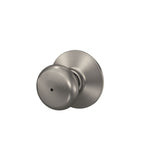 Schlage Plymouth Bright Brass Privacy Bed/Bath Door Knob