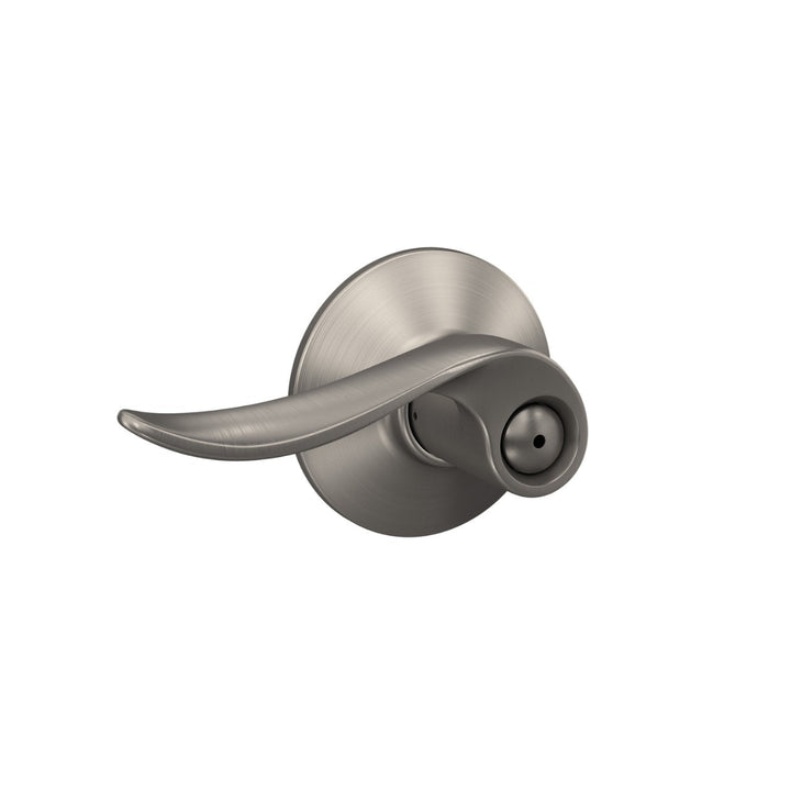 Schlage Sacramento Satin Nickel Privacy Bed/Bath Door Lever