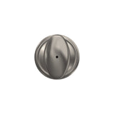Siena Aged Bronze Privacy Bed/Bath Door Knob with Wakefield Trim