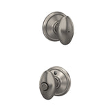 Schlage Siena Aged Bronze Privacy Bed/Bath Door Knob
