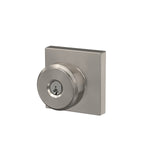 Schlage Custom Bowery Keyed Entry Door Knob, Matte Black