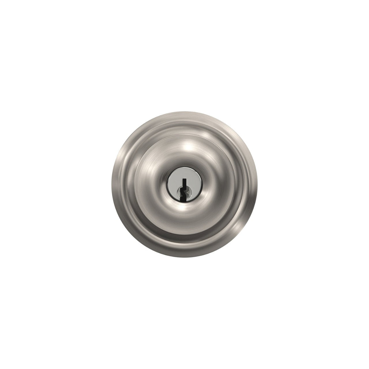 Schlage Georgian Keyed Entry Door Knob – Bright Brass