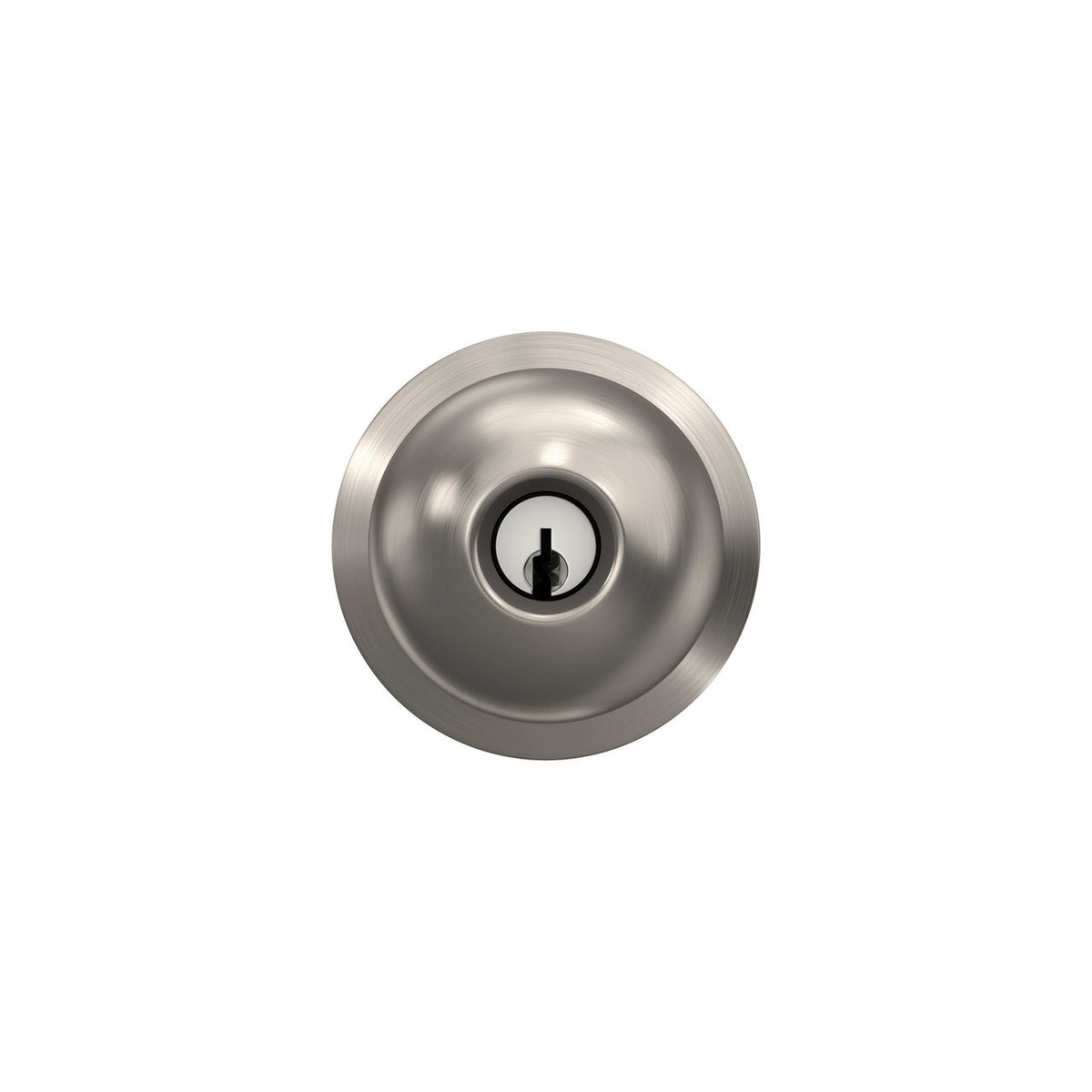 Schlage Orbit Satin Chrome Commercial Keyed Entry Door Knob