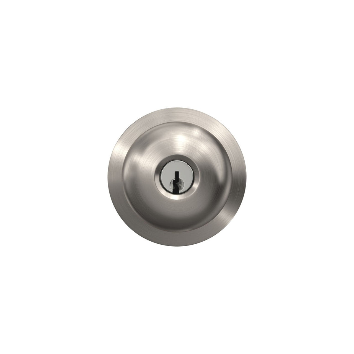 Schlage Plymouth Bright Brass Keyed Entry Door Knob