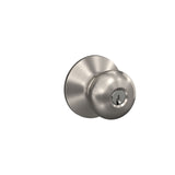 Schlage Plymouth Aged Bronze Entry Lockset, ANSI Grade 2, Fits 1-3/4 in. Doors