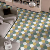 Merola Tile Textile Hex Silver 8-5/8 in. x 9-7/8 in. Porcelain Floor and Wall Tile (11.56 sq. ft. per case)