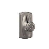 Schlage Camelot Satin Nickel Electronic Keypad Door Lock with Georgian Knob and Flex Lock