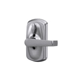 Schlage Plymouth Satin Chrome Electronic Keypad Door Lock with Elan Lever, Flex-Lock
