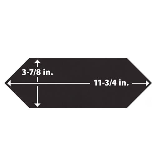 Merola Tile Kite Black 4 in. x 11-3/4 in. Porcelain Floor and Wall Subway Tile (11.81 sq. ft. / Case)