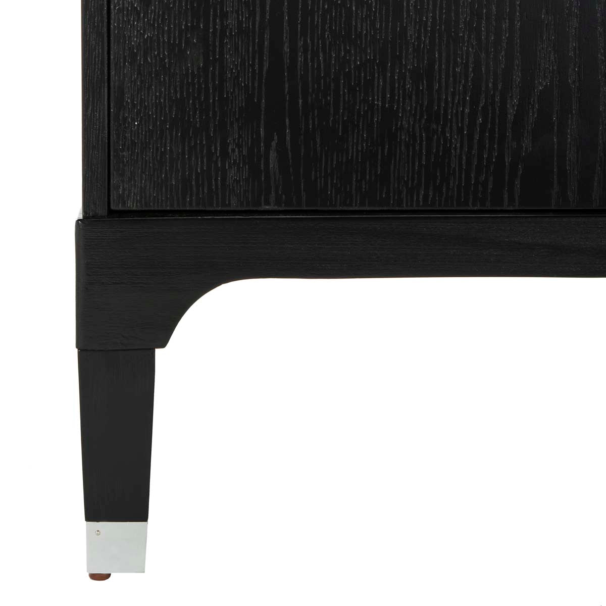 Safavieh Lorna 3-Drawer Black Nightstand, 30 x 19 x 28 in.