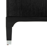 Safavieh Lorna 3-Drawer Black Nightstand, 30 x 19 x 28 in.