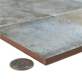 Kings Etna Blue 13-1/8 in. x 13-1/8 in. Ceramic Floor and Wall Tile (12.2 sq. ft./Case) by Merola Tile