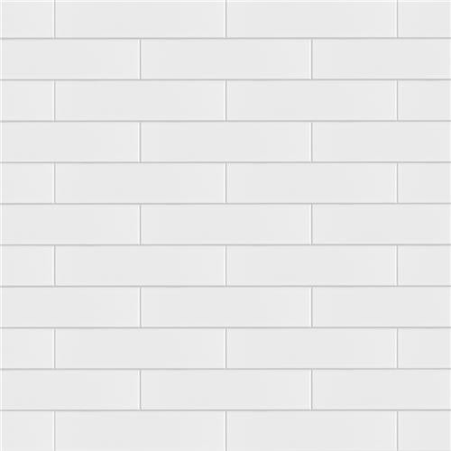Merola Tile Metro Soho Glossy White 1-3/4 in. x 7-3/4 in. Porcelain Floor and Wall Subway Tile (1 sq. ft./Pack)
