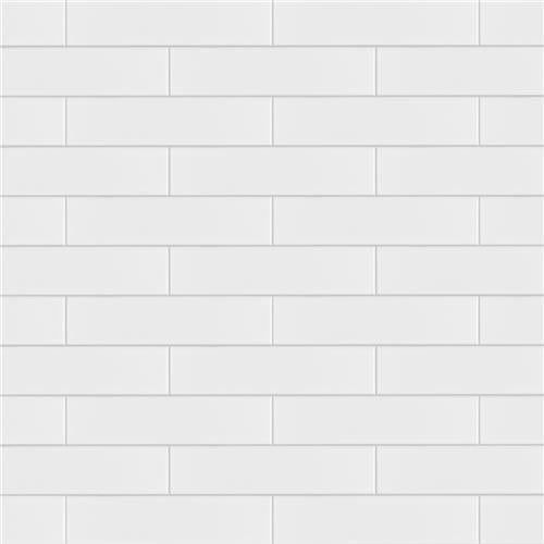 Merola Tile Metro Soho Glossy White 1-3/4 in. x 7-3/4 in. Porcelain Floor and Wall Subway Tile (1 sq. ft./Pack)
