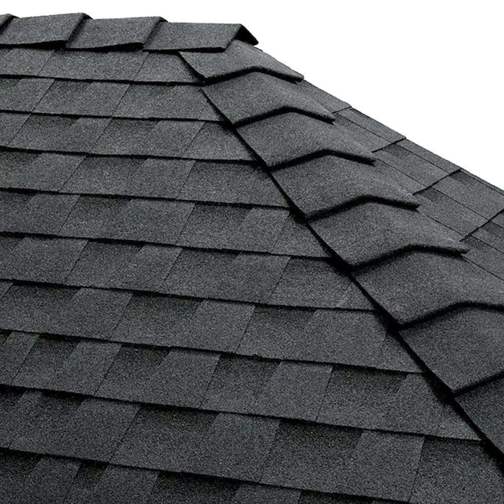 GAF TimberCrest SBS RS Hip & Ridge Charcoal 10" x 10-1/2"