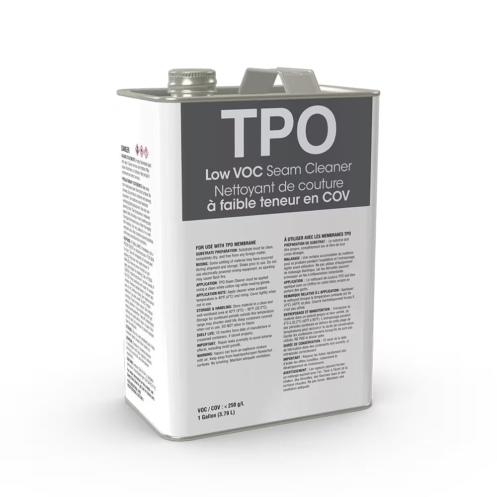 GAF TPO Seam Cleaner Low-VOC Clear 1 gal