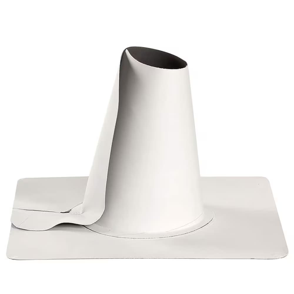 GAF EverGuard TPO Extreme Split Pipe Boot Solar White 1" to 2"