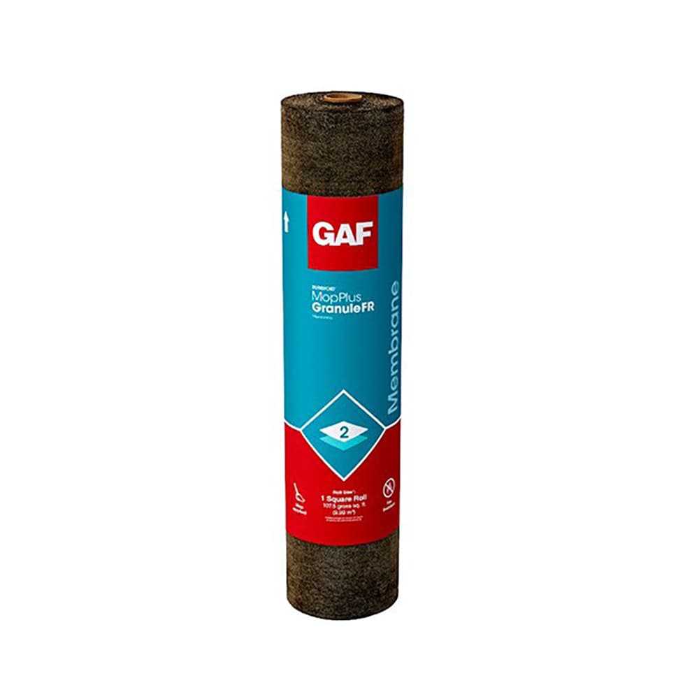 GAF RUBEROID MOP Plus Smooth FR Membrane Black 39-5/8" x 32-4/7'