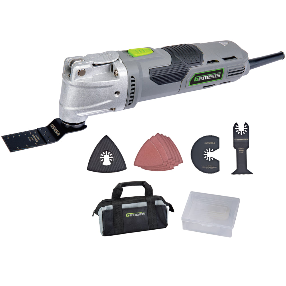 Hercules 3.5 Amp Variable Speed Oscillating Multi-Tool Kit