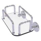 Allied Brass Skyline Wall Mounted Guest Towel Holder in Polished Chrome