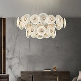 DLSS Glass Pendant Lighting for Indoor Living Home Decor LED Chandeliers Lamp