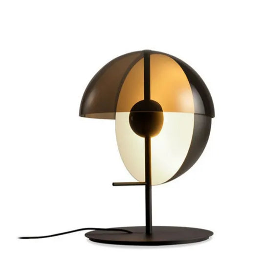 DLSS Lighting Glass Shade Art Lamp Bedside Decorative Table Lamp