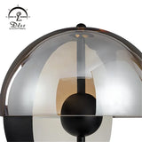DLSS Lighting Glass Shade Art Lamp Bedside Decorative Table Lamp