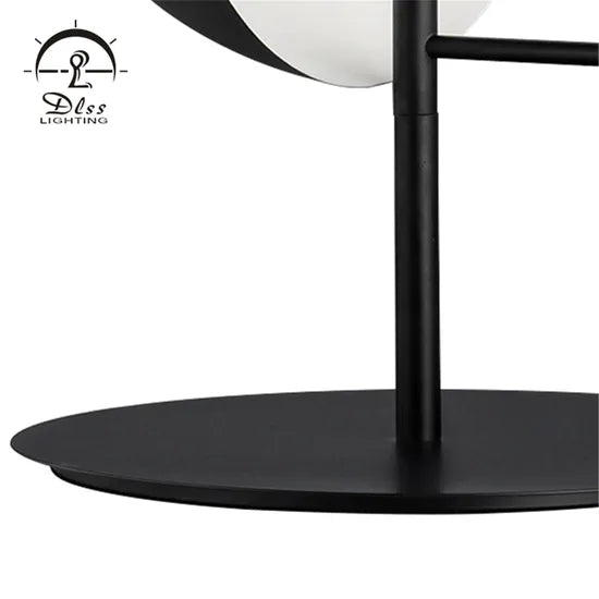 DLSS Lighting Glass Shade Art Lamp Bedside Decorative Table Lamp