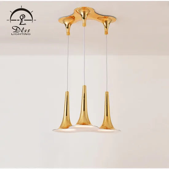 DLSSlighting Gold Decorative Italian Acrylic Bar Pendant Lamp