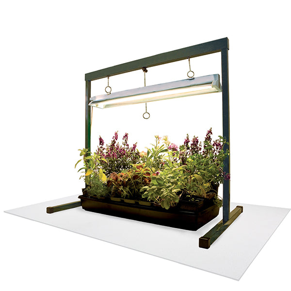 G-Floor GrowFloor 10 ft. x 61 ft. Absolute White Ceramic High Gloss Commercial Vinyl Sheet
