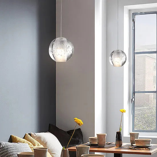 Guzhen Factory Interior Lighting Home Decor LED Pendant Lamp Modern Glass Chandelier