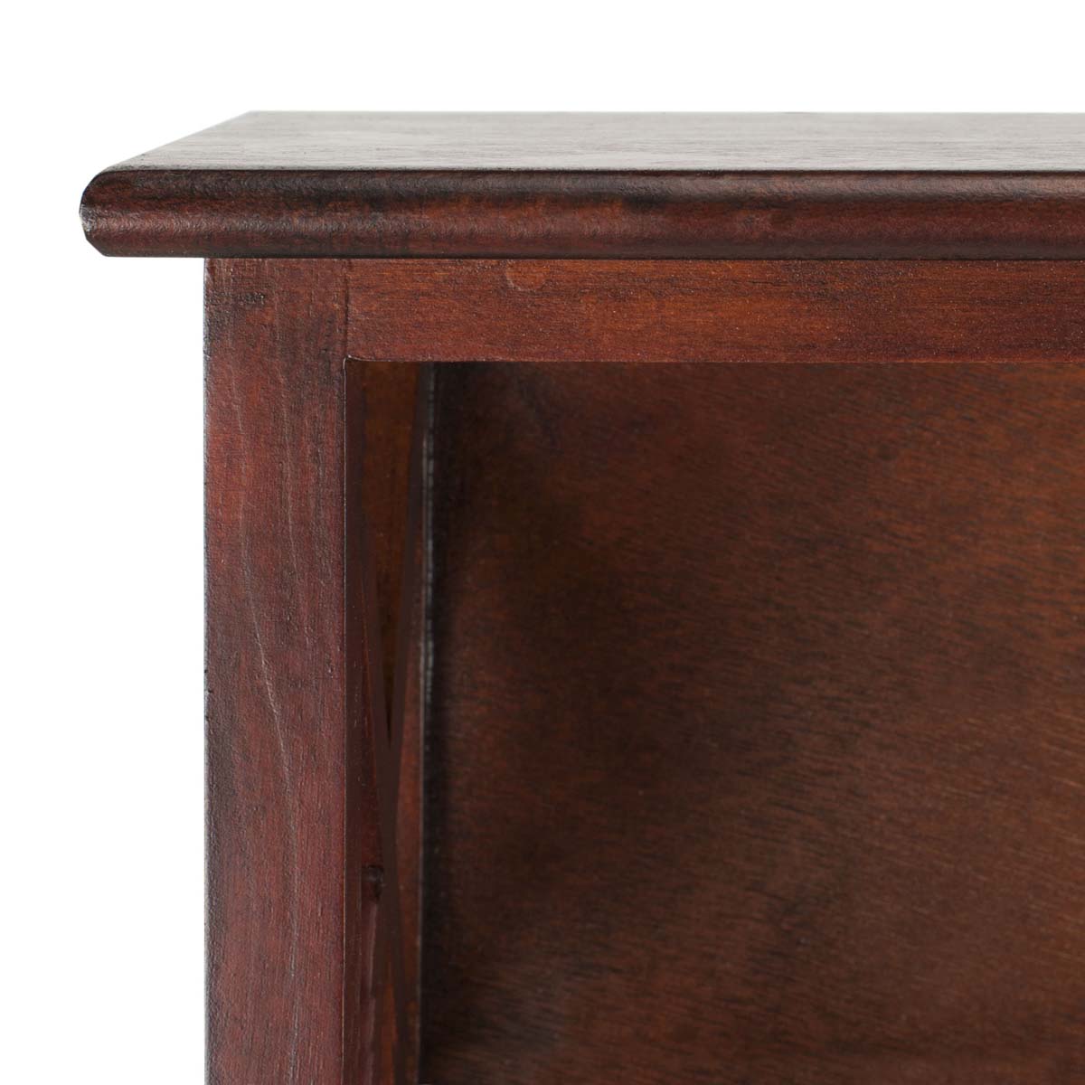 Safavieh Freya Hanging Storage Wall Rack (Cherry) - 28 x 5.9 x 12 in