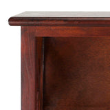 Safavieh Freya Hanging Storage Wall Rack (Cherry) - 28 x 5.9 x 12 in