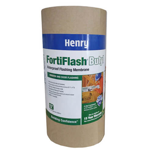 Henry FortiFlash Butyl Flashing Membrane 12" x 75'