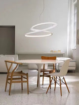Dlsslighting Hanging Lamp Decoration Round LED Chandelier