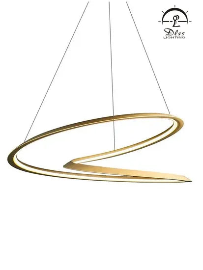 Dlsslighting Hanging Lamp Decoration Round LED Chandelier