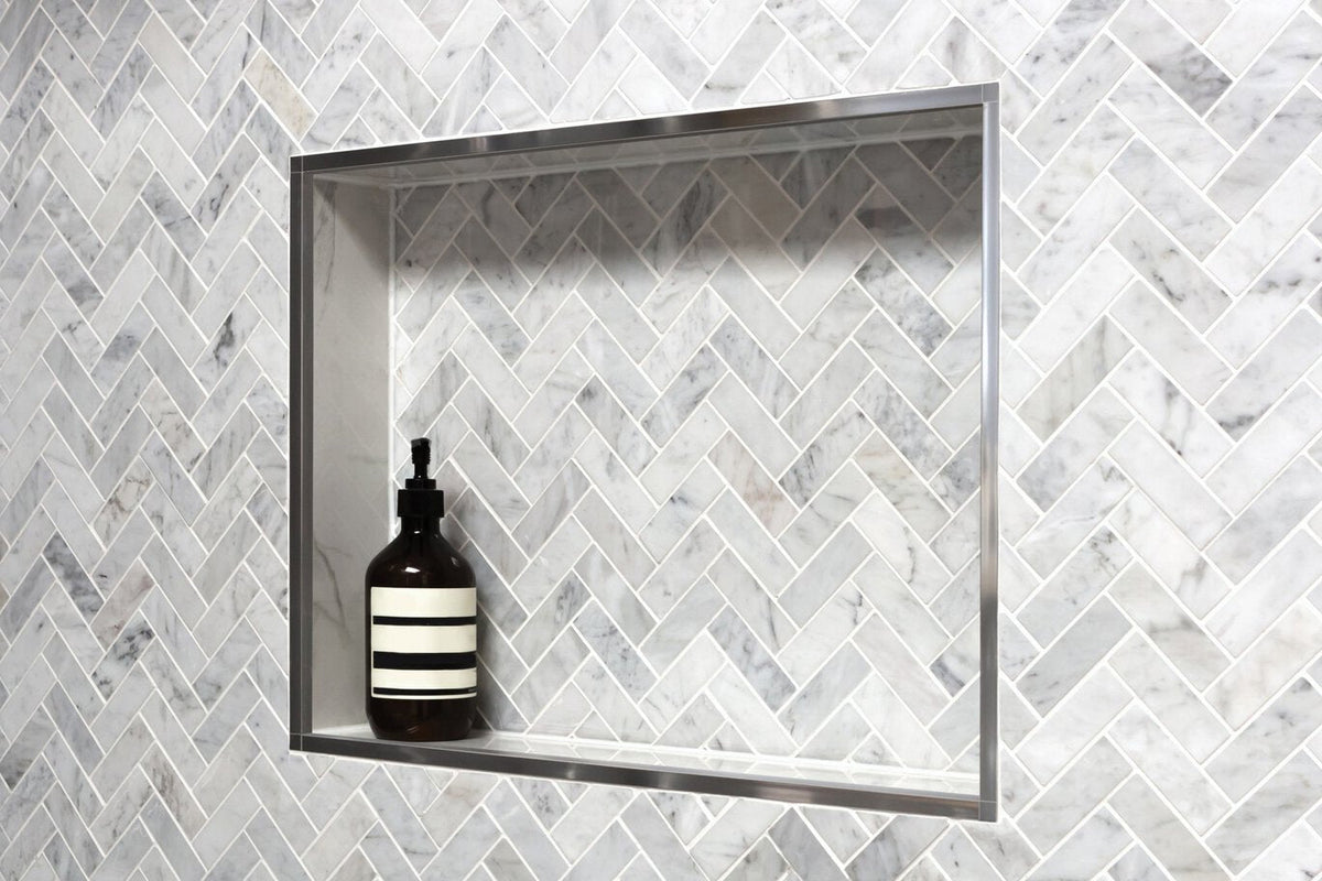 Schluter Systems QUADEC 0.5-in W x 98.5-in L Light Beige PVC Tile Edge Trim